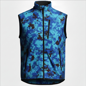 เสื้อกั๊กสำหรับล่าสัตว์กลางแจ้ง แบบไม่มีแขน มีกระเป๋าหลายช่อง ระบายอากาศได้ดี เหมาะสำหรับถ่ายภาพ ลายพราง - Product Image 2