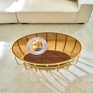 Mesa de Centro Contemporánea de Metal CT029 de Moon Star Exports, con Estructura de Acero Premium para Muebles Residenciales y de Hostelería - Product Image 5