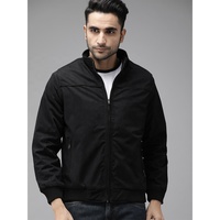 Blouson bomber tricoté sur mesure haut de gamme pour homme – Nouveau design, style décontracté, fermeture éclair, imperméable, écologique, respirant, grandes tailles
