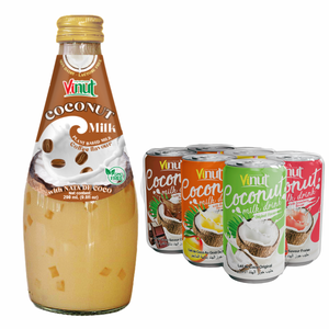 Jus d'aloe vera en bouteille PET 330 ml avec pulpe Brix 12 Pur Naturel VINUT pour les distributeurs en gros, importateurs, Horeca - Product Image 1