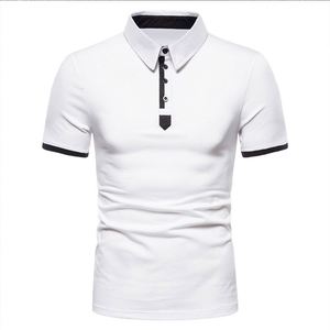 เสื้อยืดโปโลแขนสั้นพรีเมียมสำหรับผู้ชายพร้อมโลโก้แบบกำหนดเอง ตะเข็บคุณภาพสูงสำหรับชุดลำลองและสวมใส่ในชีวิตประจำวัน - Product Image 2