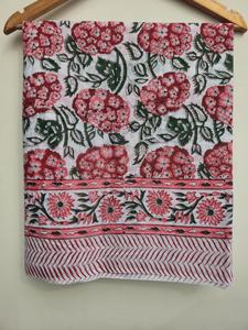 Paréo de plage en coton imprimé au bloc, écharpe naturelle en coton, paréo d'été, paréo de corps d'été - Product Image 4