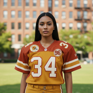 ชุดยูนิฟอร์มอเมริกันฟุตบอลแบบกำหนดเองจากผู้ผลิต หลายสี พร้อมเสื้อเจอร์ซีย์แบบซับลิเมชั่นและกางเกงฟุตบอลแบบมีแผ่นรองในตัว - Product Image 6