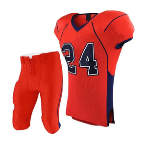 Uniforme de Fútbol Americano para Adultos, Material Spandex/Poliéster, Mangas Cortas, Patrón de Letras, Nombre del Equipo Personalizado - ESTIC SPORTS - Product Image 5