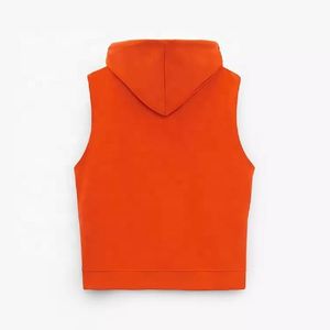 Sudadera sin mangas de alto rendimiento para hombre, chaleco con capucha ligero para gimnasio, ropa de entrenamiento para uso activo. - Product Image 3
