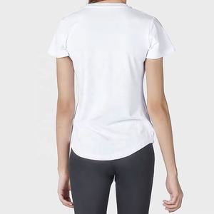 เสื้อยืดสำหรับผู้หญิงเสื้อยืดผ้าฝ้าย100% ดีไซน์ทันสมัยงานตามสั่ง - Product Image 2