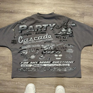 Camiseta Corta Personalizada para Hombre, Estilo Urbano, 100% Algodón, 300g, Lisa - Product Image 4