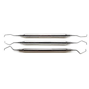 Surgical Dental Sickle Scaler Instruments Set Stainless Steel Manual Power Source Professional Reusable By Dentavex - Product Image 1