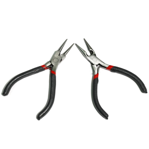 Professional Round Nose Jewelry Pliers Carbon Steel Smooth Jaw <b>Wire</b> Looping Beading <b>Craft</b> Tool For Jewelry Making Supplier - Product Image 1
