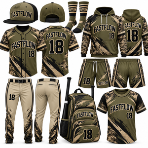 Maillot de baseball personnalisé, T-shirt d'équipe personnalisé avec votre nom et numéro, uniforme athlétique entièrement boutonné, sublimé, pour femmes et adultes, en polyester - Product Image 6