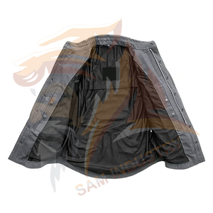 Wholesale Men's Clothing <b>Denim</b> Jeans Jackets for Winter Season 100% Cotton <b>Material</b> Made <b>Denim</b> Jackets With OEM Service - Product Image 5