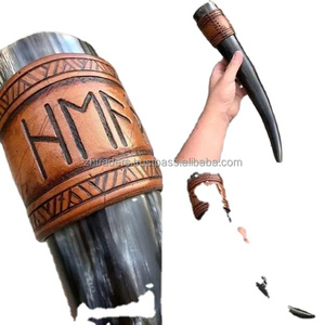 แก้วน้ำทำจากเขาควายคุณภาพสูง 100% กันน้ำ ดีไซน์รูปสัตว์ พร้อมหูจับขัดเงา สามารถปรับแต่งได้ - Product Image 2