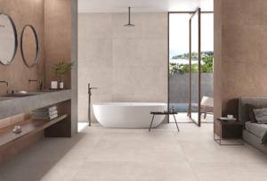 Azulejos de porcelana de diseño Matt, tamaño 600X1200, formato grande para pisos y paredes, para espacios de vida de lujo y uso interior comercial. - Product Image 2
