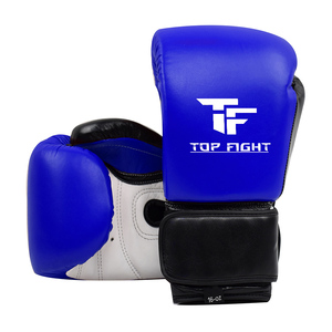 Guantes de Boxeo para Entrenamiento, Kickboxing, Artes Marciales, Cuero, Alta Calidad, Azules, Embalaje Personalizado, PU, Equipo de Entrenamiento para Adultos - Product Image 4