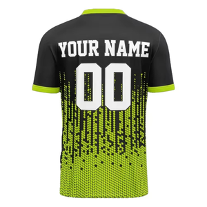 Maillot de football réversible éco-responsable au design personnalisé, dernière collection, haute qualité, pour équipe, adulte, 100 % coton sur le devant - Product Image 3