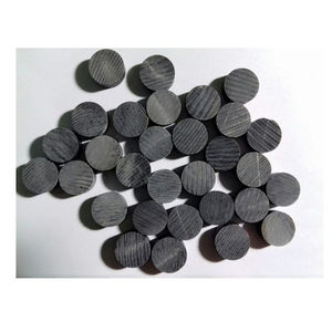 Natural Skin Finish Black Buffalo Horn Button Blanks Handcrafted Sewing Supply at Wholesale Price - Product Image 1