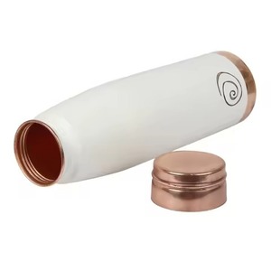 Bouteilles d'eau en cuivre personnalisées, design créatif fait main, ustensiles de boisson en gros en promotion - Product Image 1
