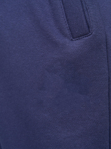 Conjunto Deportivo para Niños, Color Azul Marino, Sudadera con Capucha de Manga Larga y Pantalones, 100% Algodón, Estilo Casual para Otoño - Product Image 5