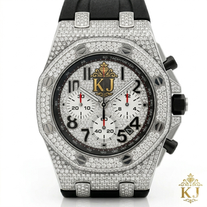 Inspire Luxury Diamond <b>Chronograph</b> Quartz Watch MOISSANITE for Series - Product Image 1