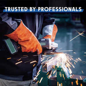 Guantes de Soldadura Resistentes al Calor y al Fuego, Cosidos con Hilo de Kevlar, para Uso Diario en Exteriores, Chimeneas y Trabajos de Soldadura - Product Image 6