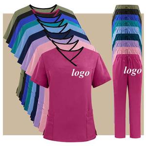 Tenues de travail pour femmes, uniformes de soins infirmiers, accessoires de beauté, vêtements de travail aux couleurs vives - Product Image 1