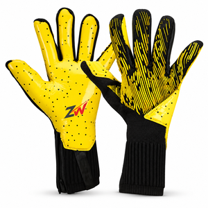 Gants de gardien de but de nouvelle conception, prix bas, avec paume en latex antidérapant et protection des doigts. - Product Image 1