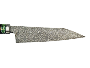 Cuchillos LEGACY BLADES de Acero de Damasco, Cuchillo de Chef Profesional de Espiga Completa, Cuchillo de Cocina con Mango de Madera, Fabricante Mayorista OEM ODM - Product Image 5