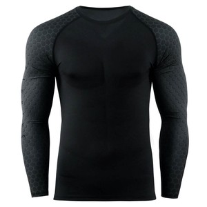Rashguard pour homme anti-UV UPF50, imprimé par sublimation personnalisée, pour entraînement et combat MMA - Product Image 2