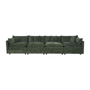 Divano a 4 Posti per Soggiorno 2187 Verde - Product Image 1