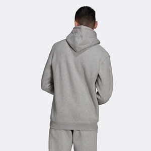Sweat à capuche oversize de haute qualité pour homme, grande taille, en polaire thermique, pour la gym, le fitness, vêtements d'hiver, basiques personnalisés en mélange de coton - Product Image 3