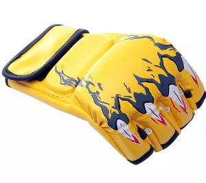 Guantes de Entrenamiento de MMA de Cuero Suave con Diseño Personalizado para Artes Marciales Mixtas, Sparring y Grappling, Duraderos y Ligeros, Venta al Por Mayor OEM/ODM - Product Image 5