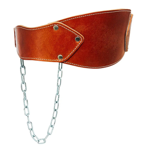 Custom Logo Leather Gym <b>Exercise</b> Waist Trainer Double Buckle Dipping <b>Belts</b> Wholesale Price Genuine Leather Dipping <b>Belt</b> - Product Image 3