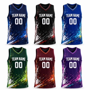 Custom Youth Sublimated Basketball Jersey Kids Team Uniform Personalized Name Number Logo Lightweight Quick Dry Shirt - Product Image 2