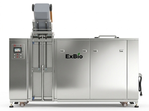 Broyeur de déchets alimentaires moderne en acier inoxydable, moteur 10 CV, utilisation en restaurant et cafétéria, fonctionnement sans odeur, garantie de 2 ans - Product Image 3