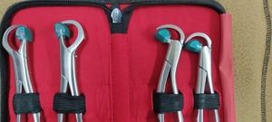 Juego de 4 Piezas de Fórceps Dentales para Extracción Atraumática, Juego de Fórceps para Extracción Dental de Adultos, Alicates Dentales - Product Image 3