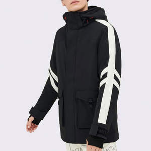 Veste d'hiver pour hommes en gros, nouveau design tendance, 100% polyester/nylon, imperméable avec logo frontal, style streetwear - Product Image 2