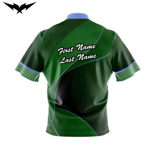 Maillot de bowling au design tendance avec fermeture éclair, sublimé, pour équipes unisexes - Product Image 6