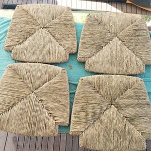 Eco Friendly Handmade Seagrass <b>Chair</b> Cushion Woven Natural Dining <b>Chair</b> Seat <b>Pad</b> Supplier - Product Image 6