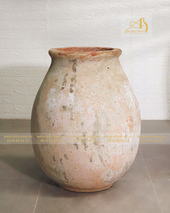 Macetas de Cerámica Modernas ATLANTIS OLD WHITE AN695H74 para Jardín, Cerámica Premium para Decoración de Interiores y Exteriores - Product Image 6