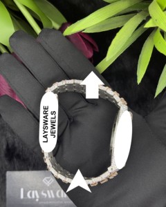 Montre mécanique de luxe en acier inoxydable, testée au diamant, style Hip Hop, entièrement sertie de moissanite VVS, avec mouvement automatique - Product Image 6