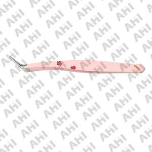 Pinzas de Acero Inoxidable Duraderas de Alta Calidad para Extensión de Pestañas, Punta Serrada para Artistas Profesionales de Pestañas, Uso Personal en Salón - Product Image 3