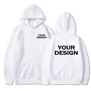 เสื้อฮู้ดดี้ผู้ชายแบบสั่งทำพิเศษ ทรงโอเวอร์ไซส์ ไหล่ตก แบบสวมหัว ผ้าคอตตอนหนานุ่ม สไตล์สตรีทแวร์ วินเทจ - Product Image 2