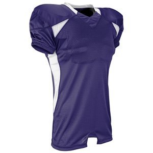Camiseta blanca de poliéster 100% para entrenamiento de fútbol americano, uniforme de fútbol americano y rugby de Massee Sports. - Product Image 3