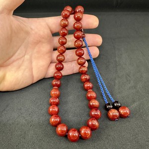 ลูกประคำเรซิ่นกันน้ำทำมือ สำหรับสวดมนต์อิสลาม มิสบาฮ์ ของขวัญวันรอมฎอนและอีด ของตกแต่งบ้าน รูปวงกลมลายเทวดา - Product Image 2