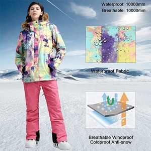 <span class=keywords><strong>Veste</strong></span> et pantalon <span class=keywords><strong>de</strong></span> <span class=keywords><strong>Ski</strong></span> pour <span class=keywords><strong>femme</strong></span>, combinaison <span class=keywords><strong>de</strong></span> neige imperméable, coupe-vent, <span class=keywords><strong>veste</strong></span> <span class=keywords><strong>de</strong></span> Snowboard, manteau isolé - Product Image 4
