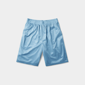 Nouveaux shorts décontractés unisexes en maille, coupe ajustée, respirants, séchage rapide, légers, taille élastique, haute qualité, pour la gym et le sport, broderie - Product Image 1