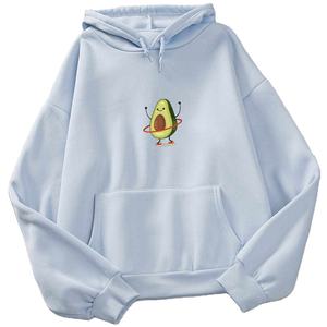 2025 Women Pullover Streetwear Hoodie Casual 100% Cotton Fleece Fabric Wholesale OEM Plain <b>Top</b> Quality Customized Design - Product Image 3