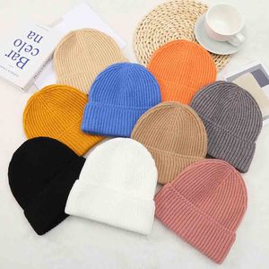 ผู้ผลิตหมวกบีนนี่ถักไหมพรม 60 สี หมวกทรงสกัลแคป ปักโลโก้ตามสั่ง หมวกไหมพรมหนานุ่มสำหรับฤดูหนาว สำหรับผู้ชายและผู้หญิง - Product Image 1