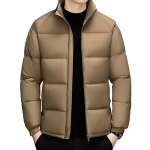 Dernière conception de veste bomber, veste en duvet personnalisée pour homme, manteau épais surdimensionné, vêtements d'hiver chauds pour l'extérieur, veste matelassée - Product Image 5