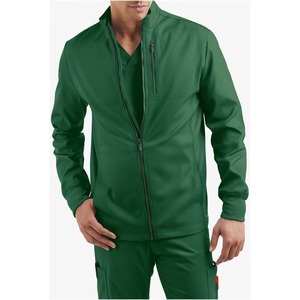 Chaqueta Médica con Cuello Redondo y Broches para Mujer, Tela Twill, Sin Costuras, Fácil de Usar, Varios Colores - Product Image 6